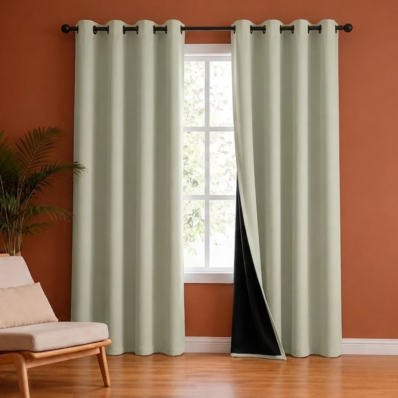 Blackout Curtains - Suitable for Bed, Living Room